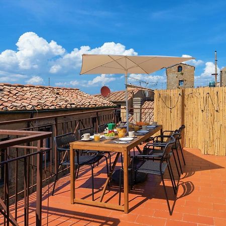 The Walkable Volterra Rooftop Suite Extérieur photo